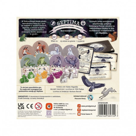 Gra septima: zmiennokształtność ja ennustused