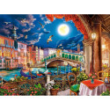 Puzzle 2000 elementów romantyczna noc w wenecji