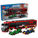 Klocki city 60445 F1 veoauto boliididega RB20 ja AMR24 F1