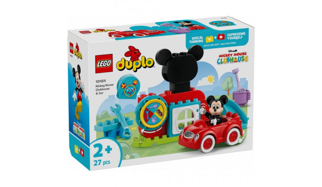 Duplo 10454 sõprade klubi Miki Hiir ja auto klotsid