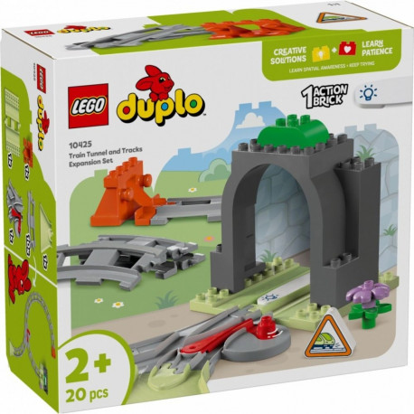 Duplo 10425 tunnel ja raudteerööpad laienduskomplekt