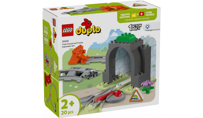 Duplo 10425 tunnel ja raudteerööpad laienduskomplekt