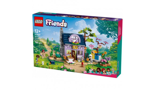 Klocki friends 42669 mesindusmaja ja lilleaed
