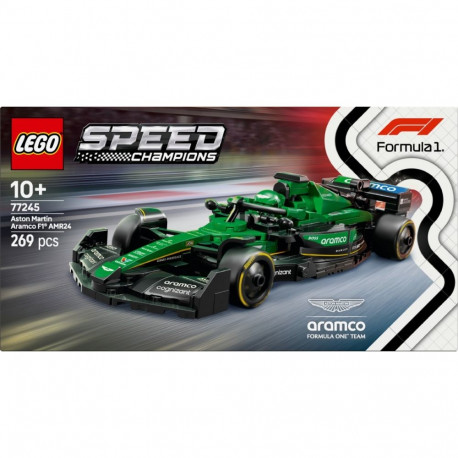 Speed Champions 77245 F1 boliid Aston Martin Aramco AMR24 klotsid