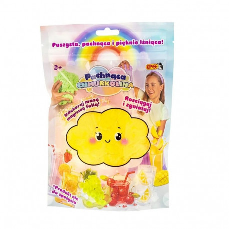 Masa plastyczna chmurkolina z magiczną folią sok mango