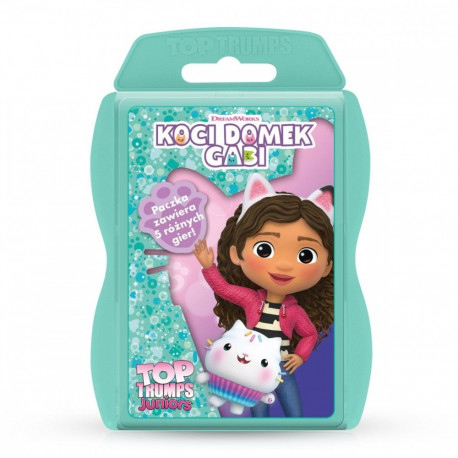 Gra top trumps junior koci domek gabi