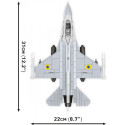 Klocki F-16C Fighting Falcon ehitusklotsid