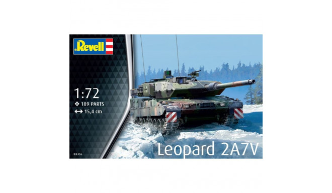 Model plastikust tank leopard 2a7v 1/72