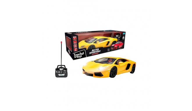 Auto r/c tfb żółte