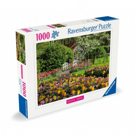 Puzzle 1000 elementów ogrody keukenhof holandia