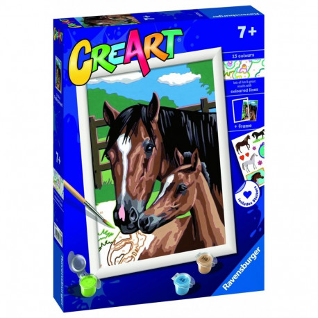 Malowanka creart konie