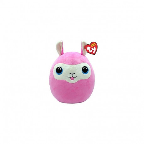 roosa laama maskott 22 cm