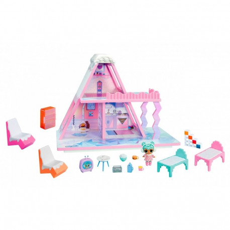 Domek l.o.l. surprise winter snow chalet