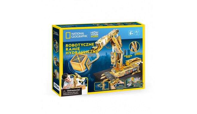 Puzzle 3d hydrauliczne ramię robot