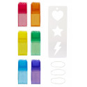 Lalka rainbow high watercolor & create, pruunide silmadega