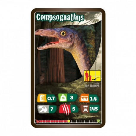 Gra top trumps dinosaurused