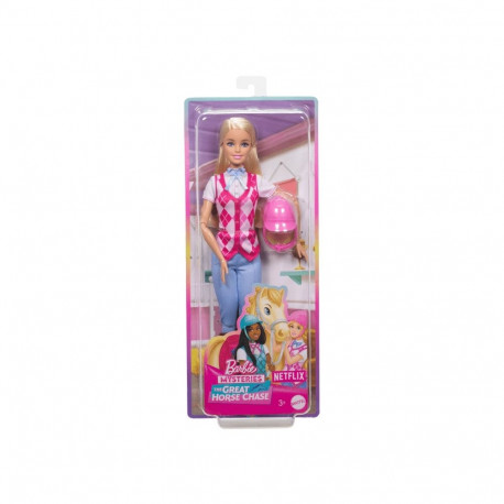 Barbie Malibu ratsanik nukk