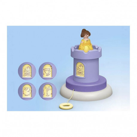 Zestaw z figurkami junior disney 71458 wieża zabaw belli