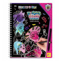 Zdrapywanka sketchbook scratch reveal monster high forever friends