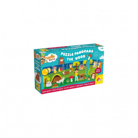 Układanka carotina baby puzzle panorama - las