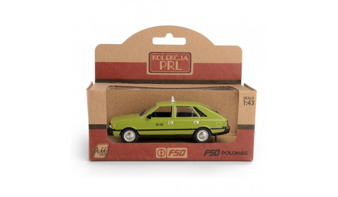 Pojazd prl fso polonez taxi zielony