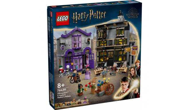Klocki harry potter 76439 Ollivanderi ja Madame Malkini poed