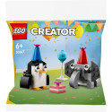 creator 30667 loomadega sünnipäevapeo klotsid