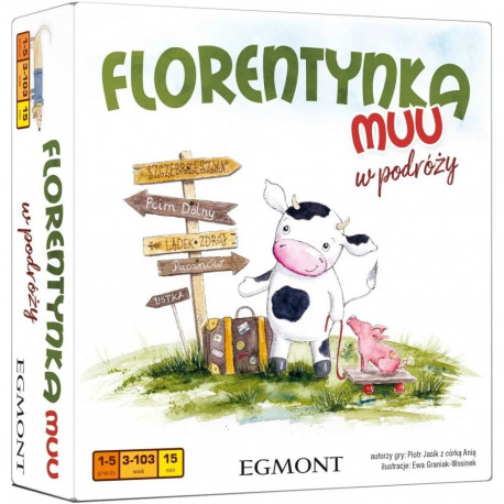 Gra florentynka muu w podróży