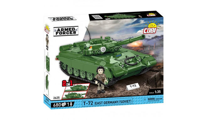 Klocki armed forces t-72 (east germany/soviet)
