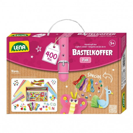 Käsitöökomplekt 400 elementi roosa