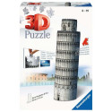 3D pusle hooned Pisa viltune torn