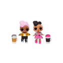 Zestaw lalek l.o.l. surprise winter disco omg dollie & 24k dj