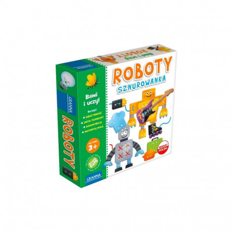 Gra roboty sznurowanka