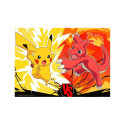 Puzzle 4x100 elementów pokemon