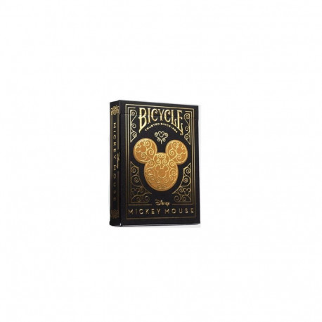 Karty black & gold mickey