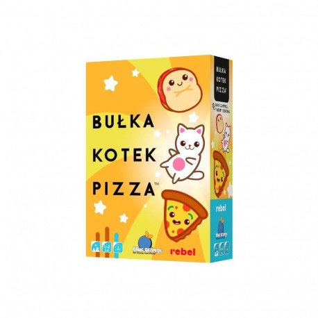 Gra bułka, kotek, pizza