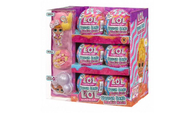 L.o.l. kineetiline liiv tots väljapanek 12 tükki