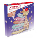 Mozaika diamentowa diamond dotz - poduszka Żyrafa pudełko