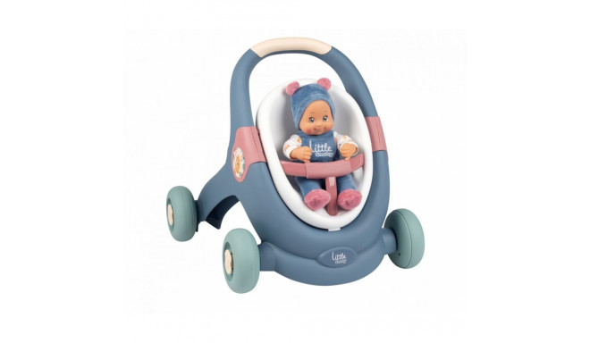 3-in-1 kõndimisabi nukuga little smoby