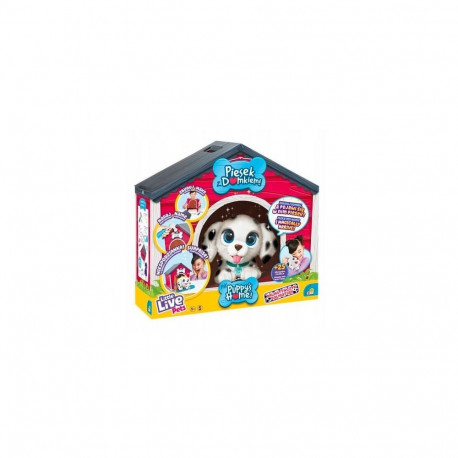 Maskotka little live pets dalmaatsia kutsikas majaga