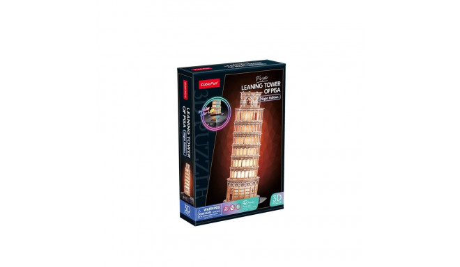 3D LED öine Pisa torn pusle
