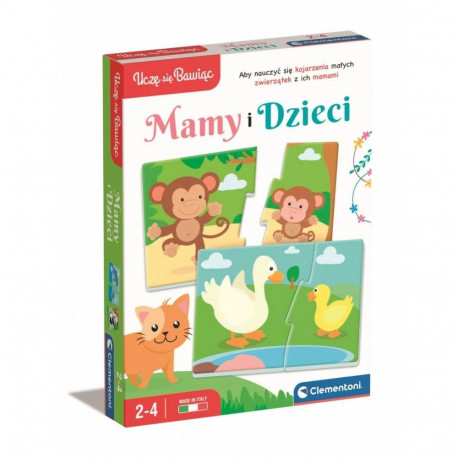 Układanka mamy i dzieci