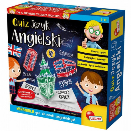 I'm a Genius viktoriinimäng inglise keel