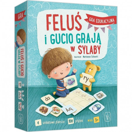 Gra feluś i gucio grają w sylaby