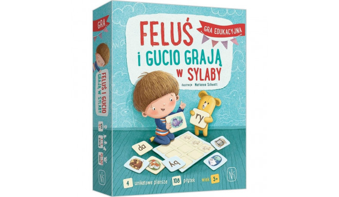 Gra feluś ja gucio mängivad silpides