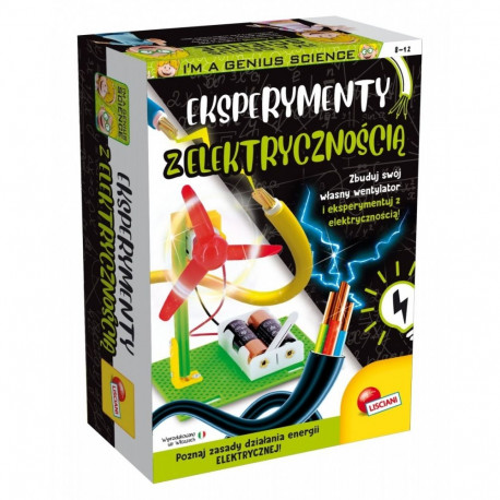 Zestaw naukowy im a genius eksperymenty z elektrycznością