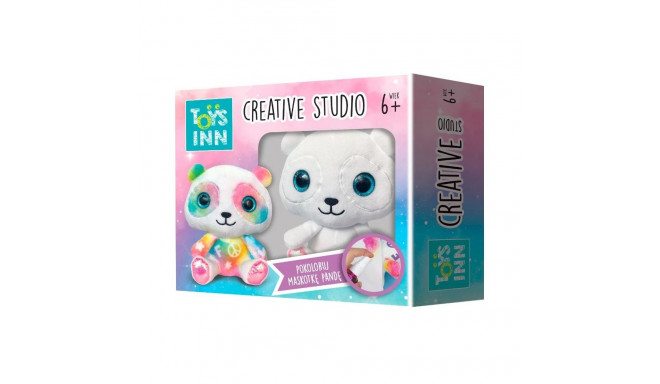 kreatiivne stuudio panda värvitav maskott komplekt