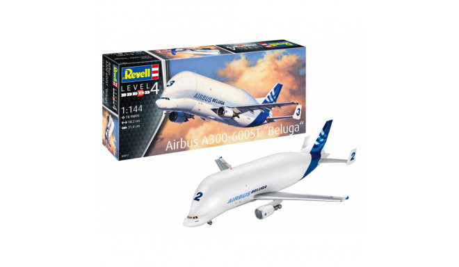 Model plastikowy samolot airbus a300-600st beluga 1/144
