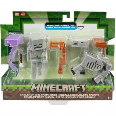 Figurka minecraft ravager i raid