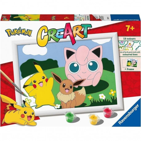 Malowanka creart lastele pokemon